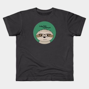 Judgy Sloth Kids T-Shirt